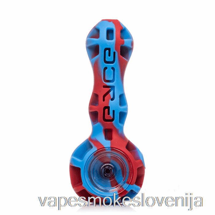 Vape Za Enkratno Uporabo Eyce Silikonska žlička Avalanche (modra / Rdeča)